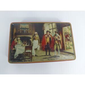 Vintage George W. Horner Toffee Tin 1930's - The Wayside Inn - 9x 6 in
